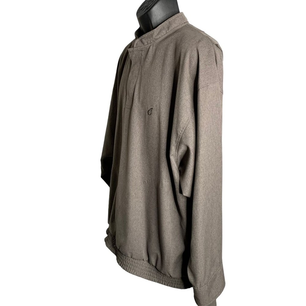 Zero Restriction Golf Pullover Jacket Xl Beige Gr… - image 3